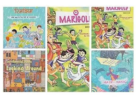 NCERT TEXTBOOK 4 BOOK SET FOR CLASS- 4TH