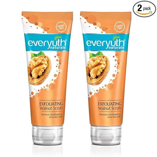 Everyuth Naturals Exfoliating Walnut Scrub Gentle Face Scrub|Paraben Free