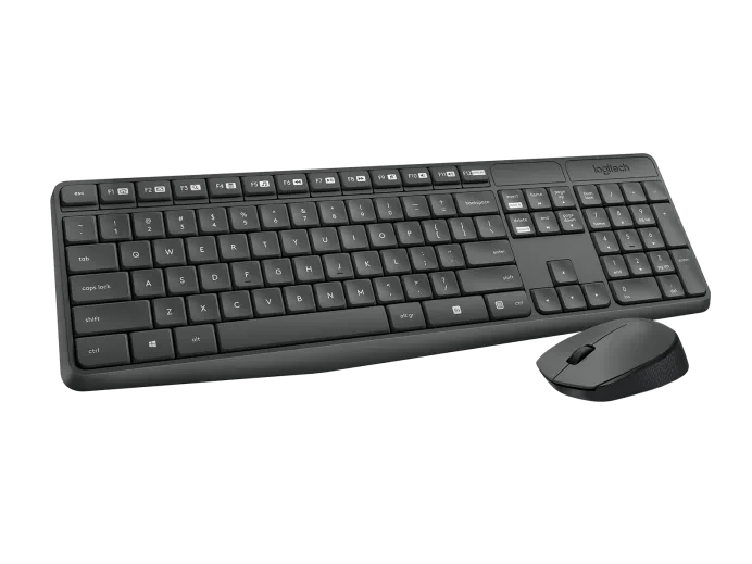 Logitech MK235 Durable Wireless Keyboard and Mouse Combo