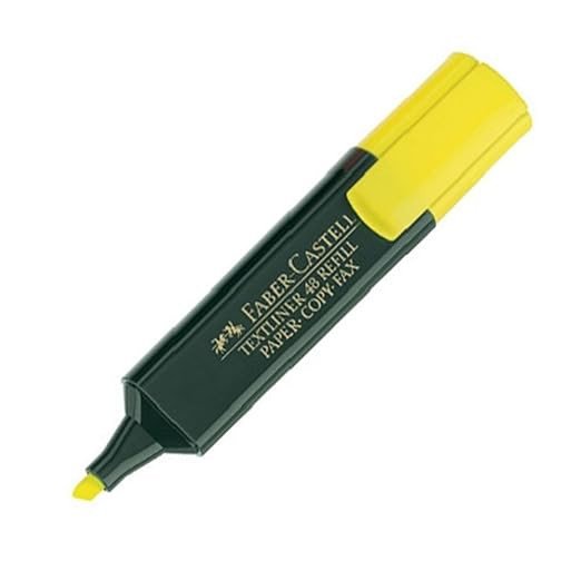 Faber-Castell Classic Bold Textliner - Pack of 5, Yellow