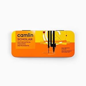 Camlin Scholar Mathematical Yellow Drawing Instruments